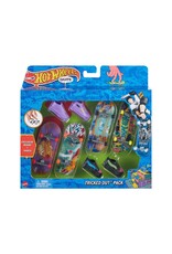 MATTEL Hot Wheels Skate Fingerboard + Schoen 4-Pack Assorti