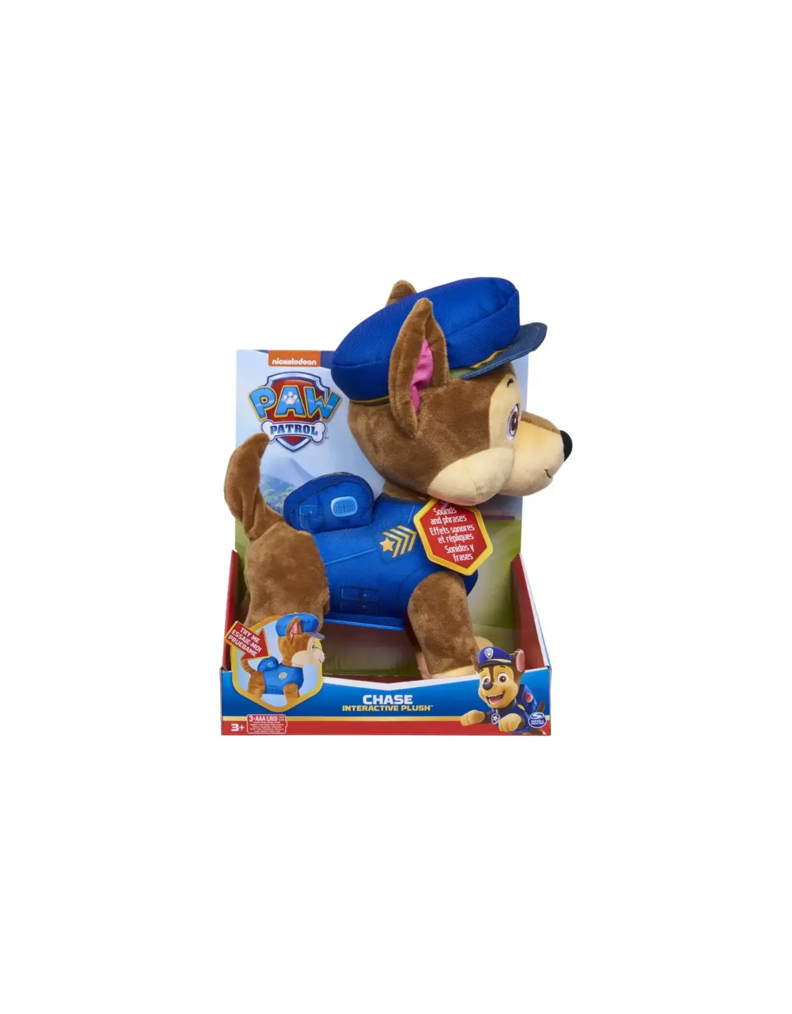 paw patrol PAW Patrol Feature Plush - Chase