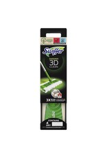 SWIFFER Swiffer Sweeper 3D clean starterkit met 4 dikke droge doekjes en 2 natte doekjes