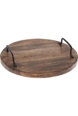 DoaBuy ronde serveerplank mangohout Ø 30 cmx6 cm hout
