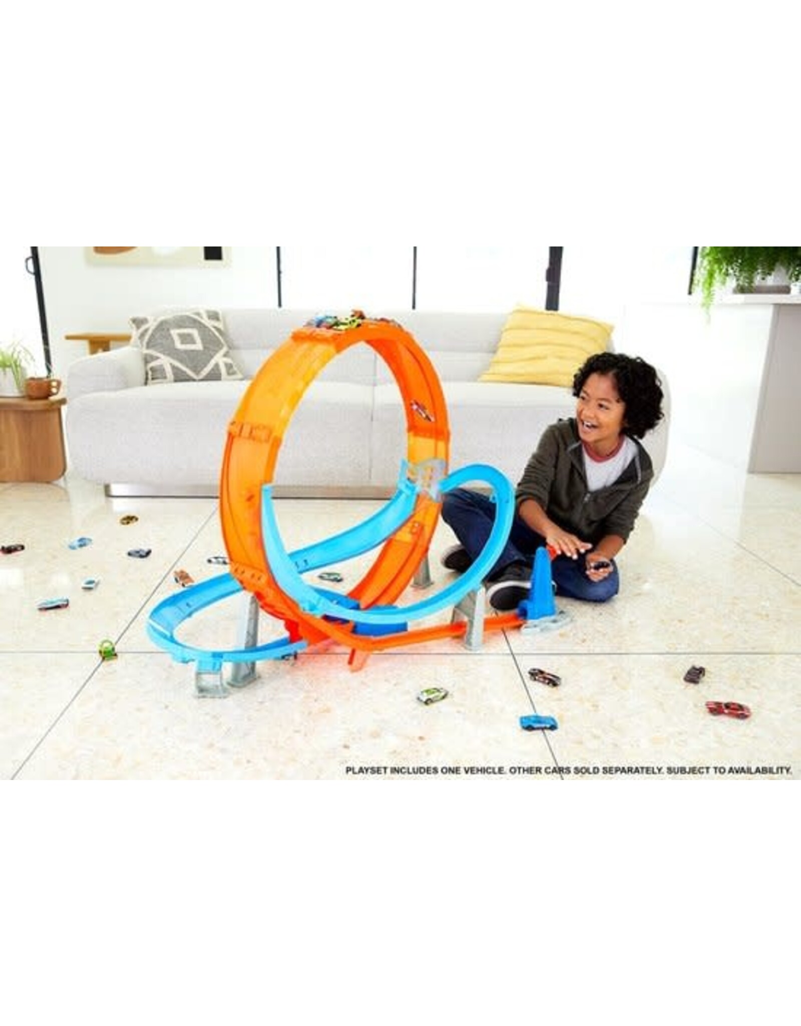 HOTWHEELS Hot Wheels Action Wervelende Looping - Racebaanset