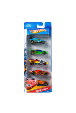 MATTEL HOT WHEELS 5 CARS GIFTPACK ASS