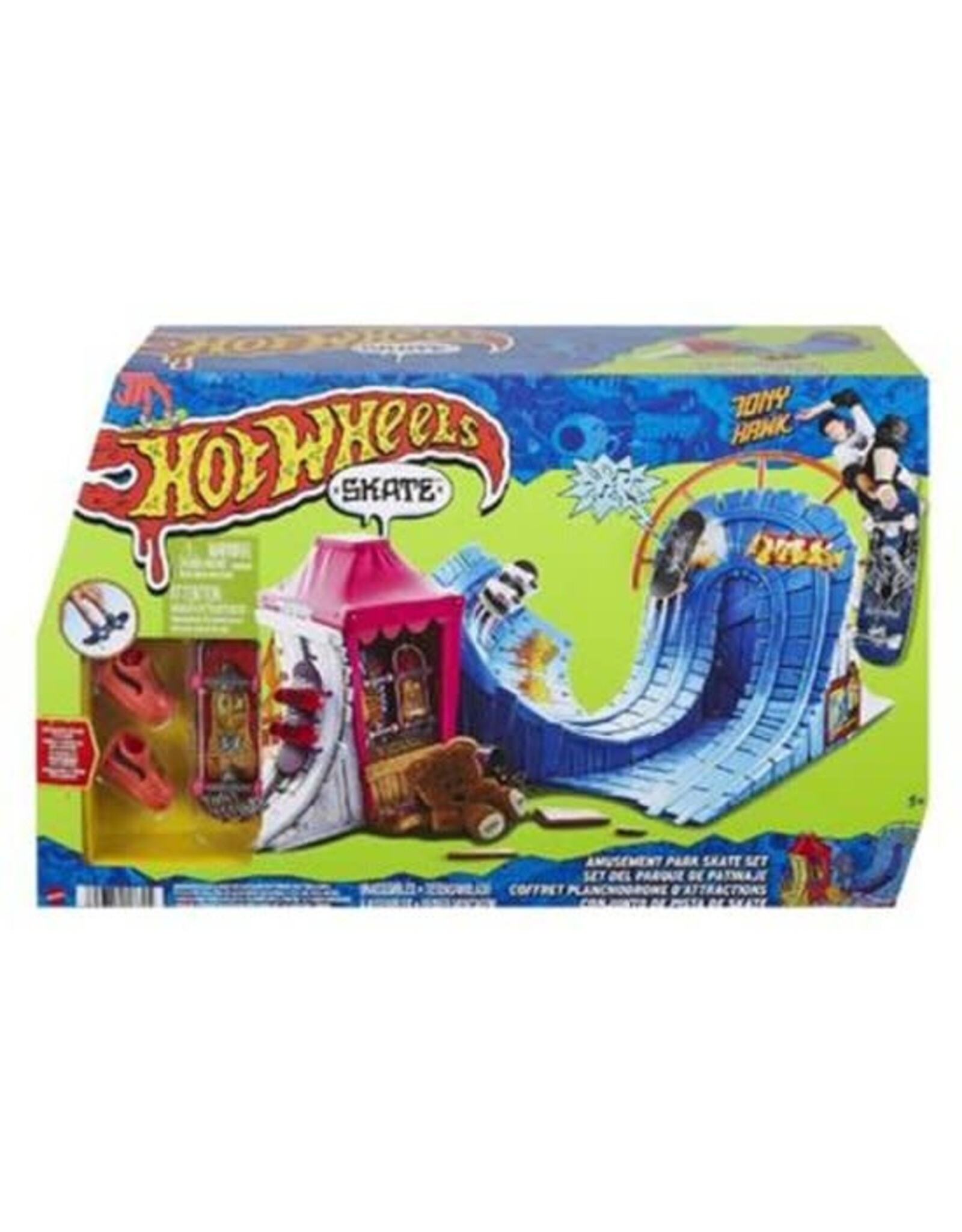 MATTEL Hot Wheels Skate Fingerboard Amusement Park Set