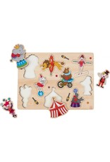 ENGELHART Engelhart Vormenpuzzel Circus Junior 22,5 X 30 Cm Hout 10-delig