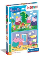 CLEMENTONI Clementoni Peppa Pig Puzzel 2x20st