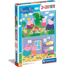 CLEMENTONI Clementoni Peppa Pig Puzzel 2x20st