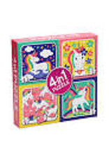 4-in-1 Puzzle - Unicorn