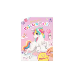 TOPMODEL Ylvi en de Minimoomis Create your Unicorn World stickerboek