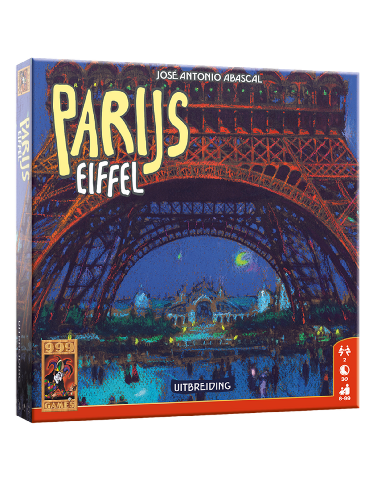 999 GAMES Parijs Uitbreiding Eiffel - Bordspel