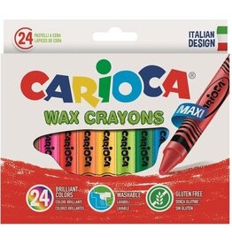 Carioca Maxi waskrijt 24 pcs
