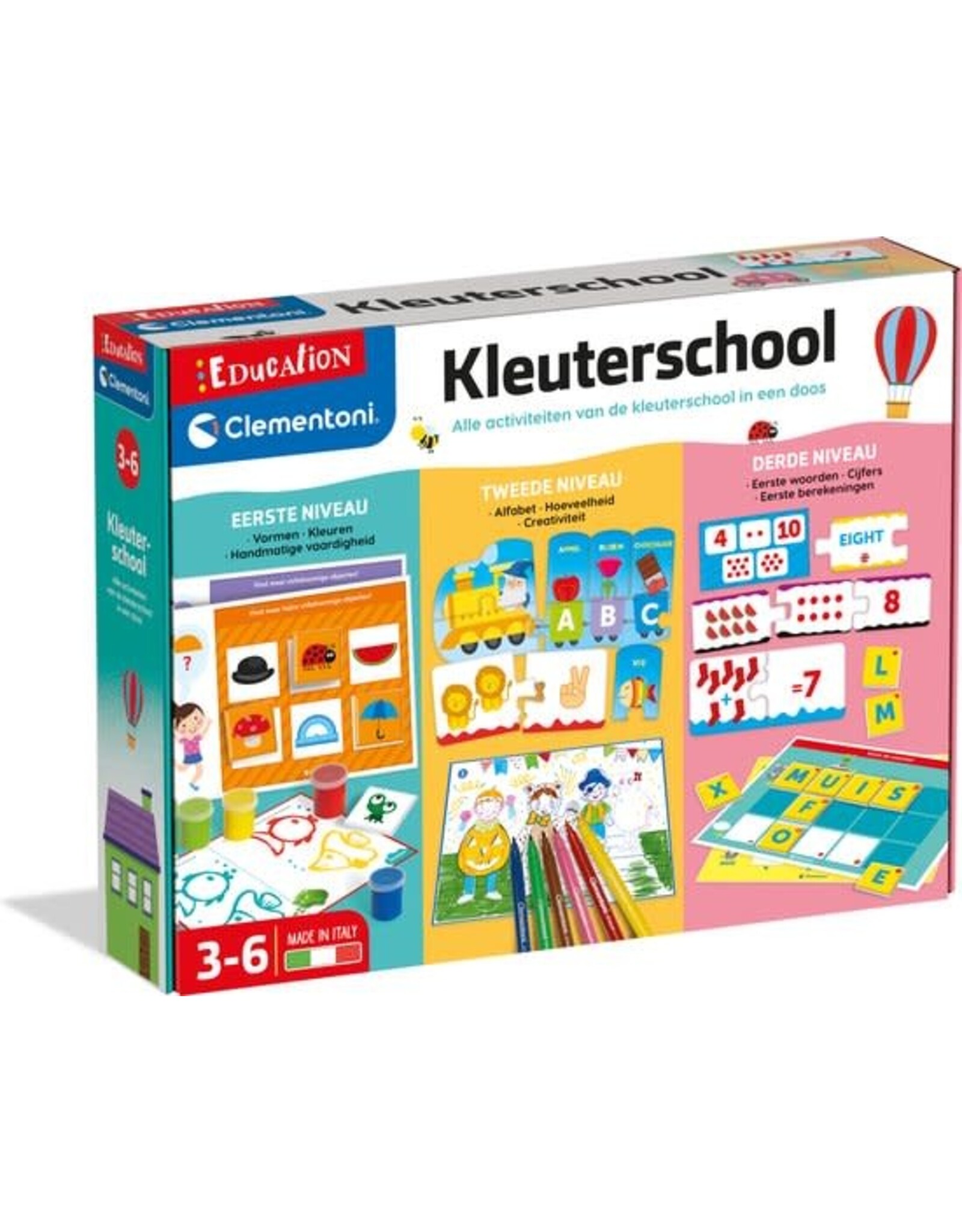 CLEMENTONI Education Clementoni - Kleuterschool - Kleuter Speelgoed - Educatief Speelgoed - 3-6 Jaar