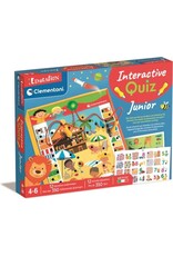 CLEMENTONI Clementoni Spelend Leren - Interactive Quiz Junior - Educatief Speelgoed - Kleuter Speelgoed - 4+ Jaar