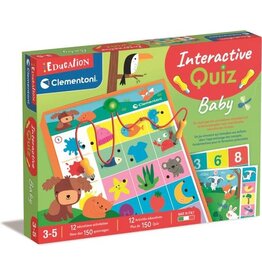 CLEMENTONI Clementoni Education - Interactive Quiz Pre-school – Educatief Spel – Het leerzame cadeautje - 3-5 jaar