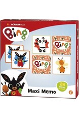 BAMBINO LOCO Bing maxi memo spelletje met extra grote kaarten - educatief speelgoed - geheugenspel - Bambolino Toys