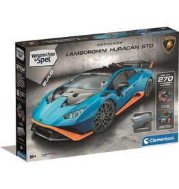 CLEMENTONI Clementoni Wetenschap & Spel - Lamborghini Huracan - Constructie Speelgoed - STEM-speelgoed - Vanaf 8 jaar