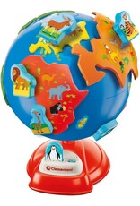 CLEMENTONI Clementoni - Mijn Eerste Wereldbol - Speelgoed van het Jaar - Wereldbol Interactief voor Kinderen - Educatief Speelgoed 3-6 Jaar