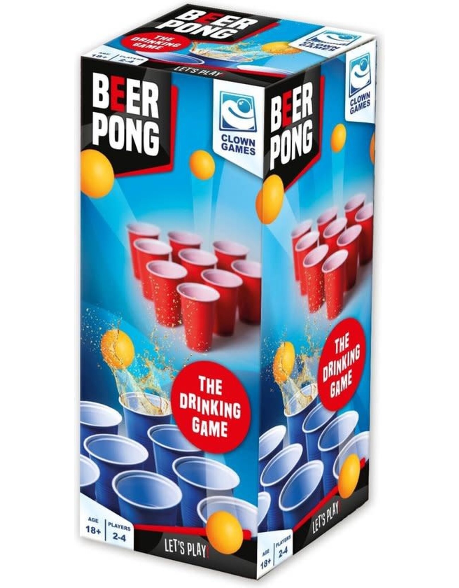 CLOWN GAMES Beer Pong Set