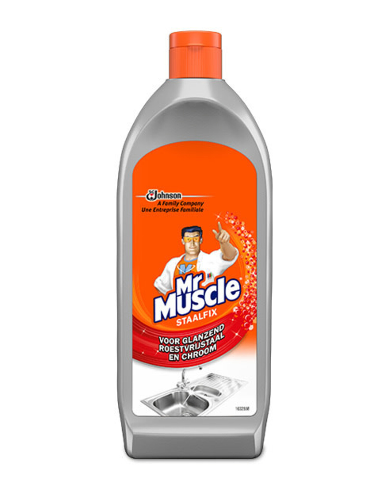 Mr Muscle Staalfix Roestvrij staal & Chroom 200ml