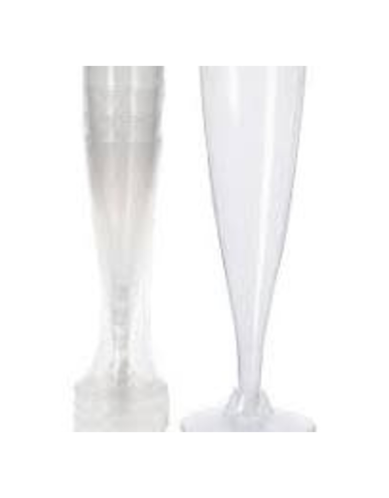 Excellent Houseware re- useable Champagneglas kunststof 130ml set van 4 stuks Vaatwasserbestendig