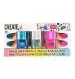 CREATE IT Create it! Nagellak glitter 3-pack