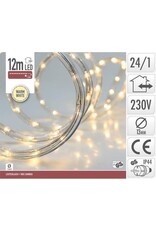 Lichtslang / slangverlichting 12M met 288 LED lampjes - extra warm wit licht