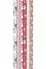 Kadopapier kerst LOSSE ROL 200x70cm (1 stuk) assorti