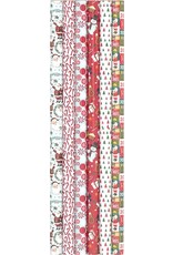 Kadopapier kerst LOSSE ROL 200x70cm (1 stuk) assorti