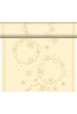 Duni Duni 3-in-1 Xmas Star Shine Cream 40x480cm