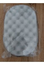 Source Balance Badspons met witte scrubzijde met koord 8x15cm