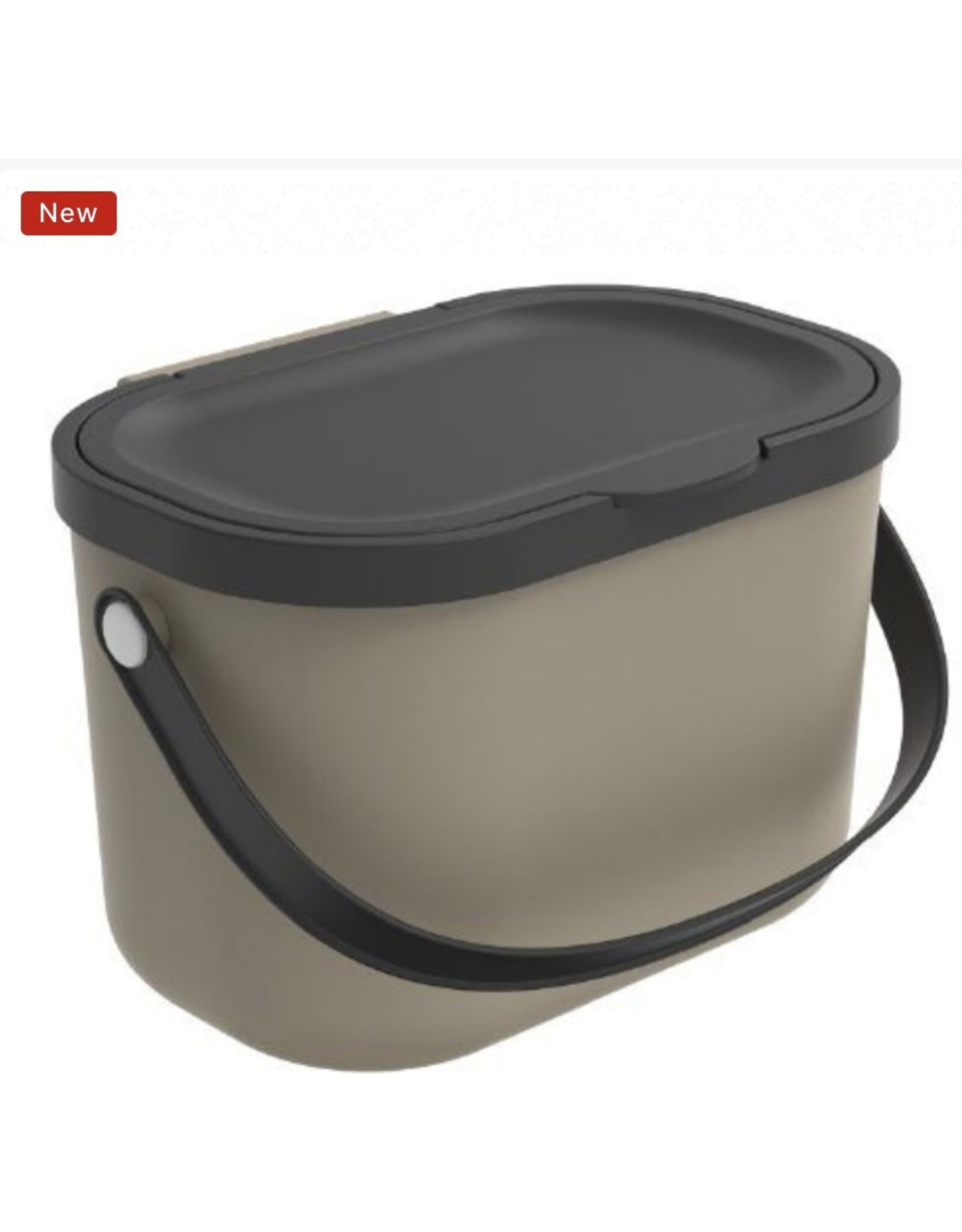 ROTHO Rotho bio afvalbakje 3,2 liter albula cappuccino