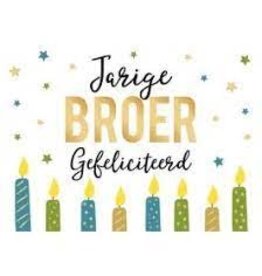 ARTIGE Daisy kaart jarige broer