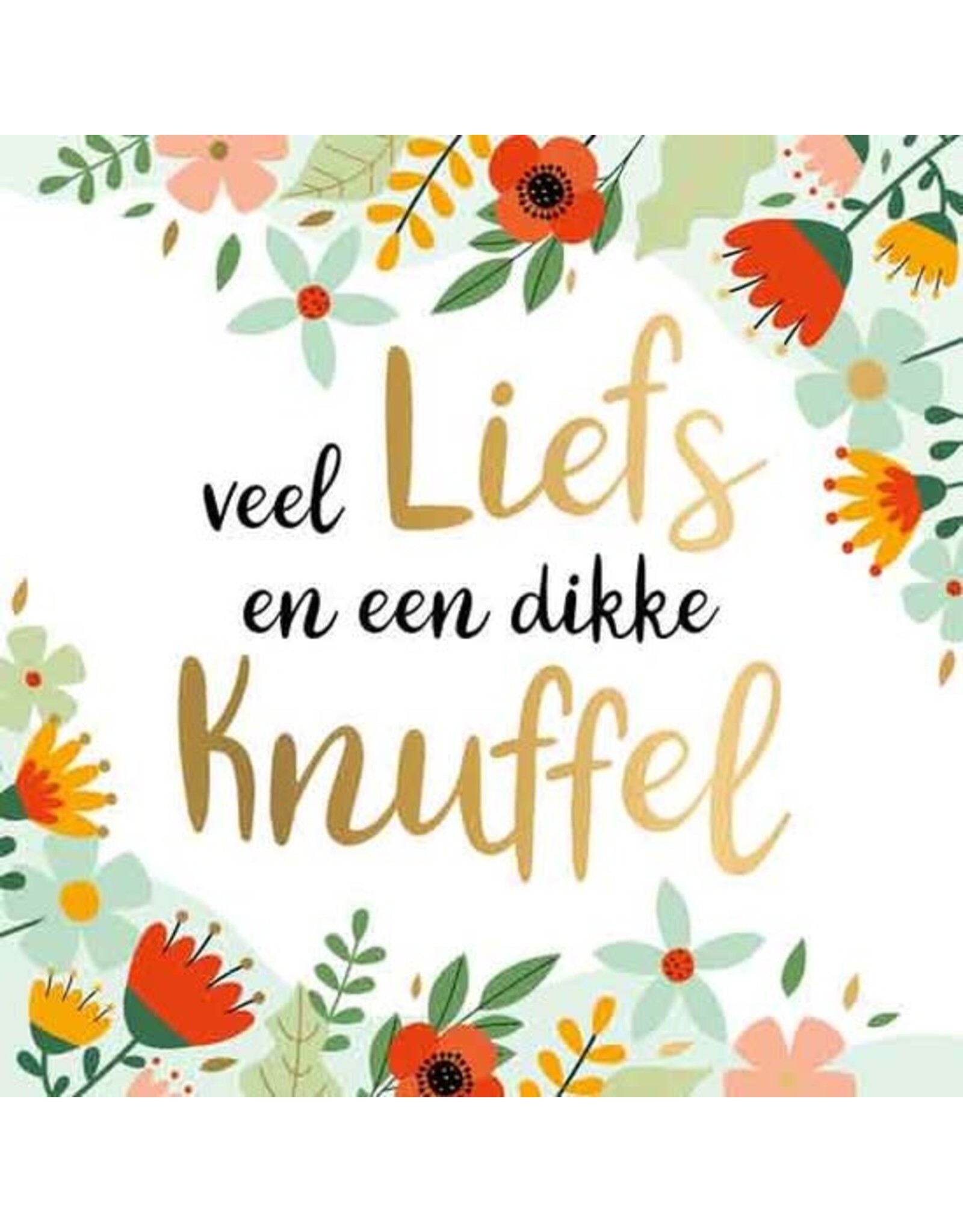 ARTIGE Wenskaart Daisy XL veel liefs en een dikke knuffel