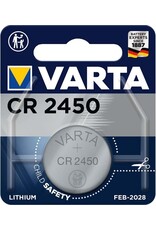 VARTA Varta Knoopcel Batterij CR2450 Lithium