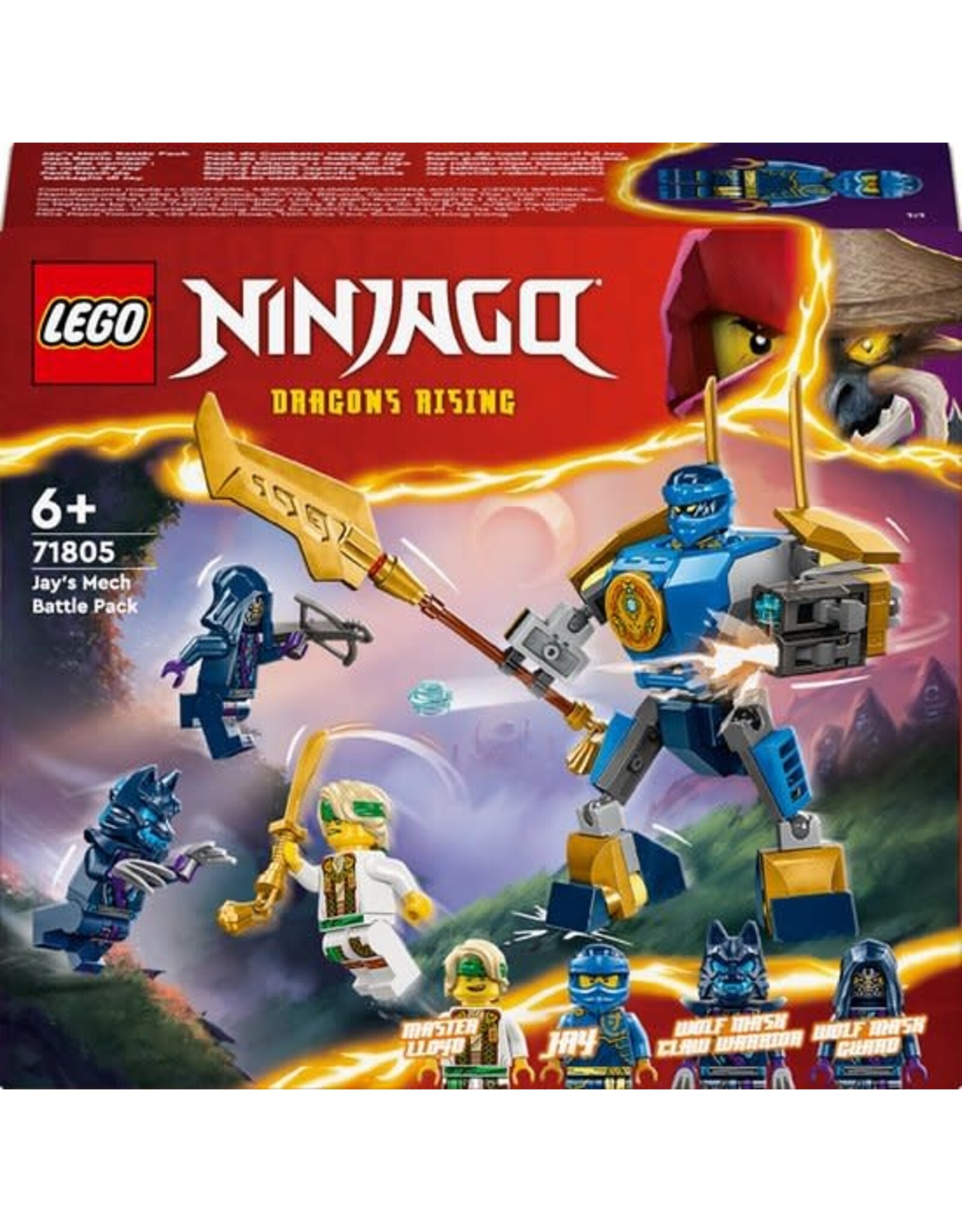 LEGO LEGO NINJAGO Jay's mecha strijdpakket - 71805