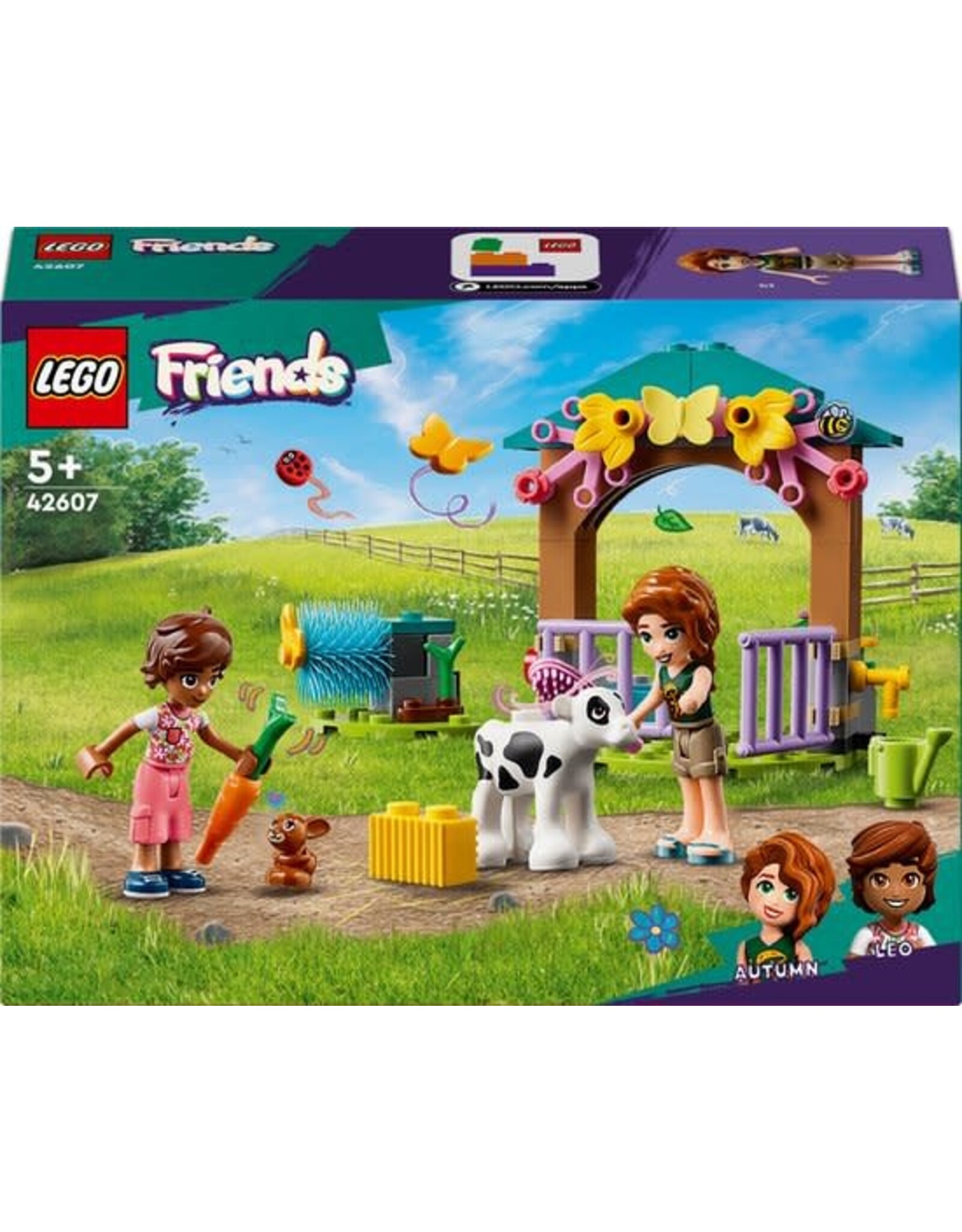 LEGO LEGO Friends Autumns schuur met kalfje - 42607