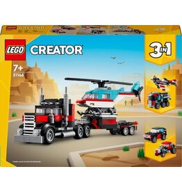 LEGO LEGO Creator 3in1 Truck met helikopter - 31146