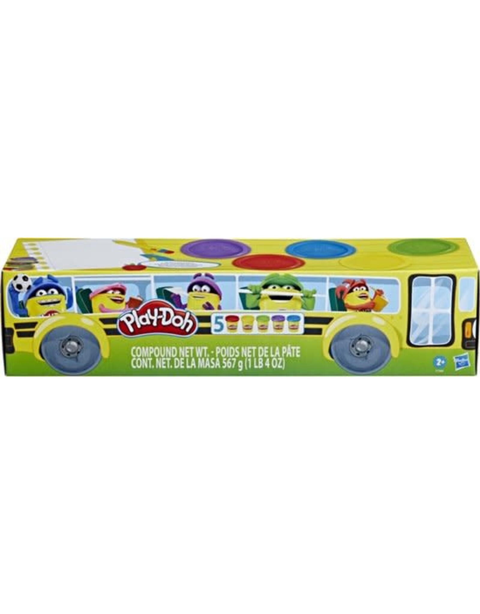 PLAY-DOH Play-Doh - Back to School 5 pack- Boetseerklei