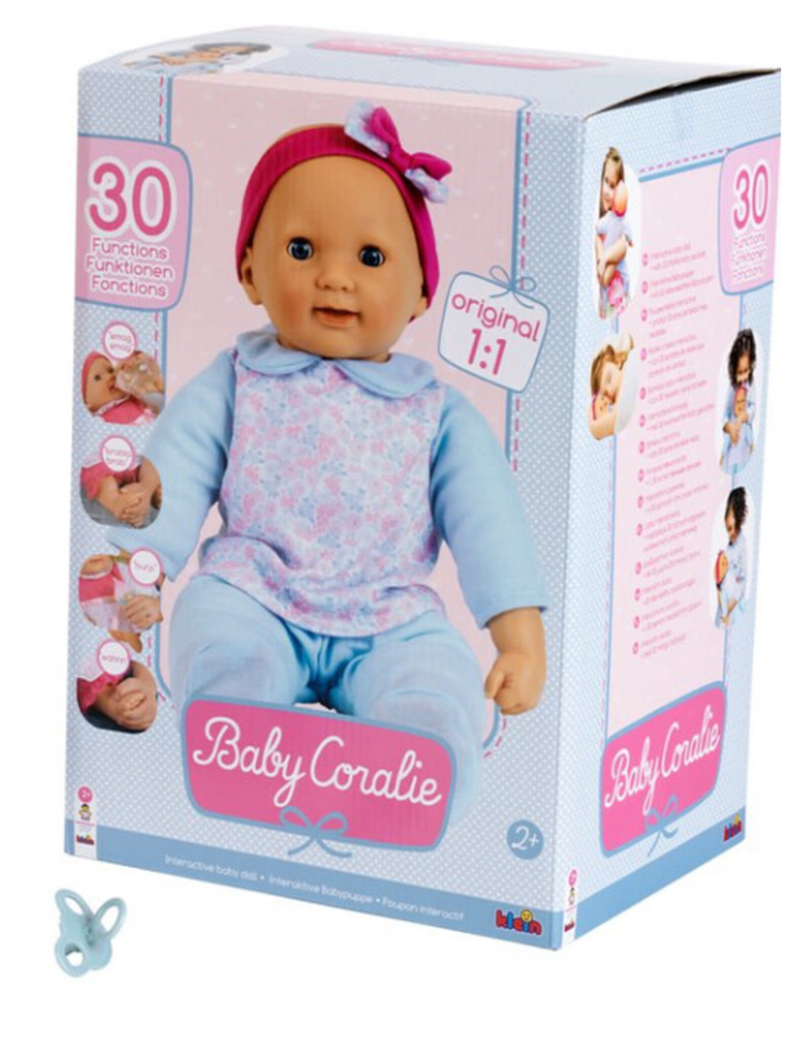 Klein Baby Coralie speelgoed interactieve babypop