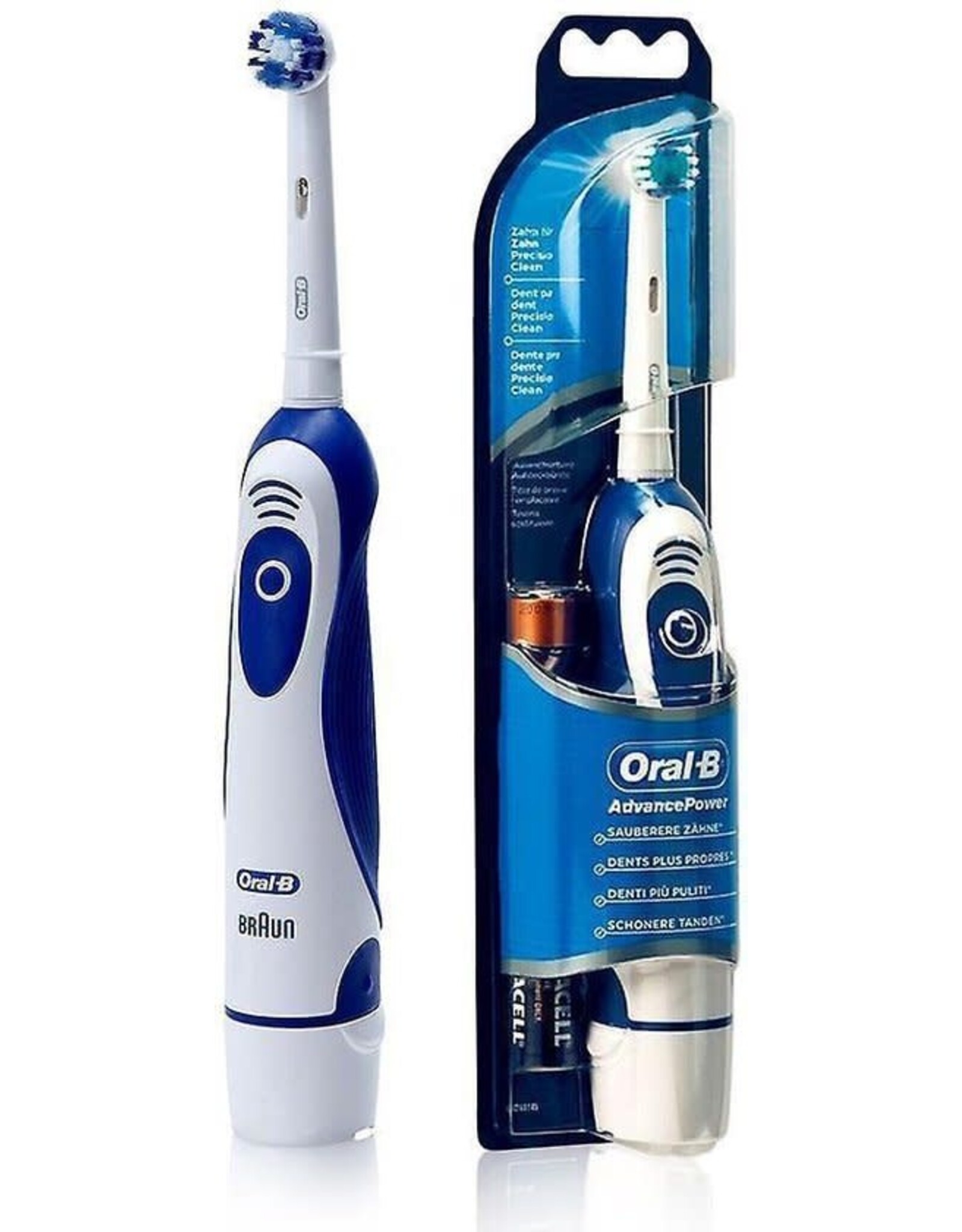 oral b Oral-B tandenborstel - AdvancePower - elektrische tandenborstel op batterijen