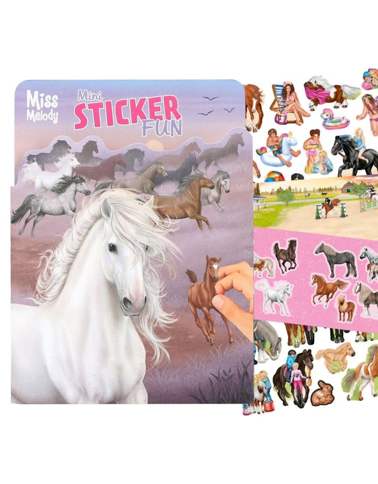 Depesche vorige Miss Melody Mini Sticker Fun