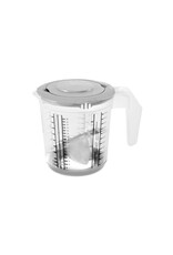 keeper kitchen MAATBEKER 1 L MATTEO 4IN1 TRANSPARANT-NORDIC GREY KEEEPER 30045