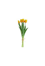 COUNTRYFIELD Countryfield Kunstbloem Tulipa boeket geel/oranje 41cm