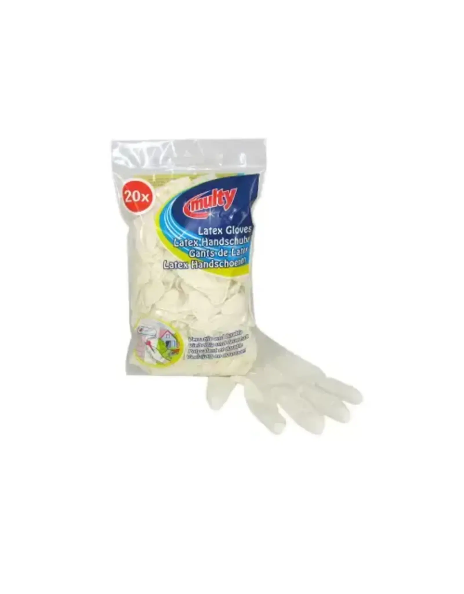 MULTY LATEX HANDSCHOEN 20 ST.