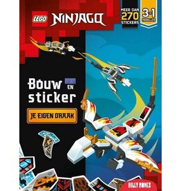 LEGO Bouw en Sticker 2 - LEGO - Bouw en sticker je eigen draak Bouw