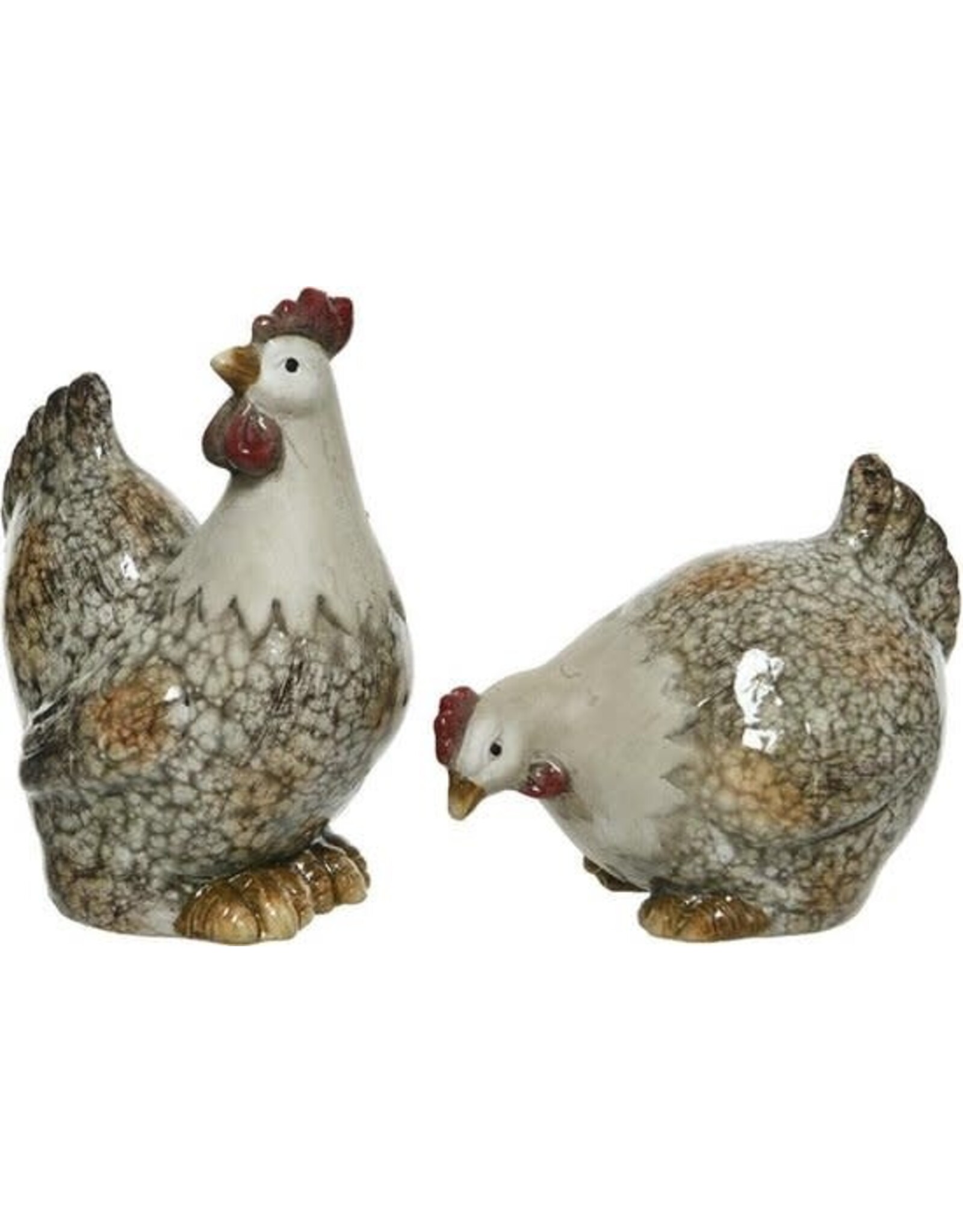 Decoris Hen terracotta glazuur Assorti