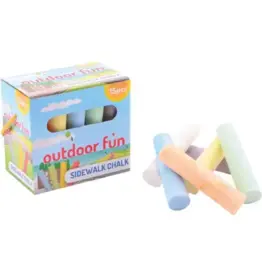 JOHNTOYS Outdoor fun stoepkrijt 15 stuks in doos