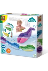 Ses SES - Tiny Talents - Montessori Badspeelgoed - Kleurveranderende vissen op een rij - 3 stuks - veel speelmogelijkheden - verandert in van kleur door watertemperatuur