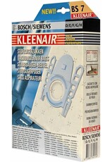KLEENAIR Kleenair Stofzuigerzakken Bosch en Siemens Bs-7 4 stuks