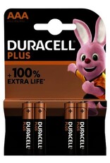 DURACELL Batterij Duracell plus power duralock AAA batterij 4 stuks