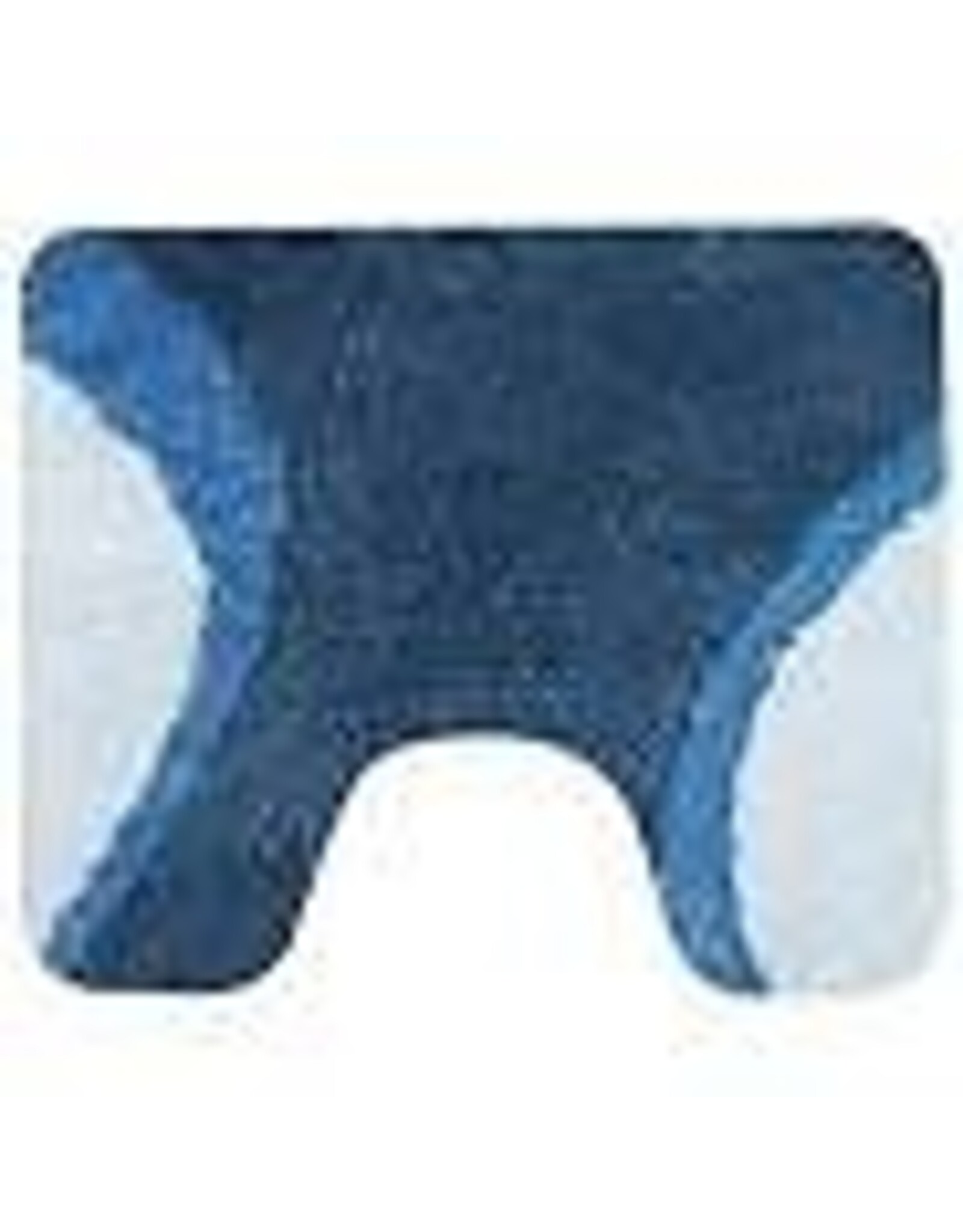 DUTCH HOUSE Dutch House Toiletmat Metz 60x50 cm Blauw